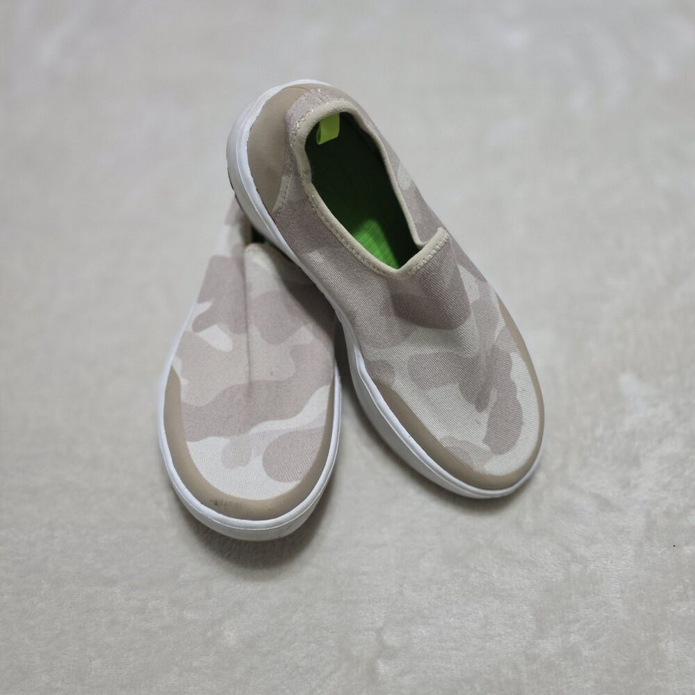 OOFOS Size 6 Camo Recovery Low-top Sneakers Shoes Q1-1282021-eeZee-3 Memory Foam